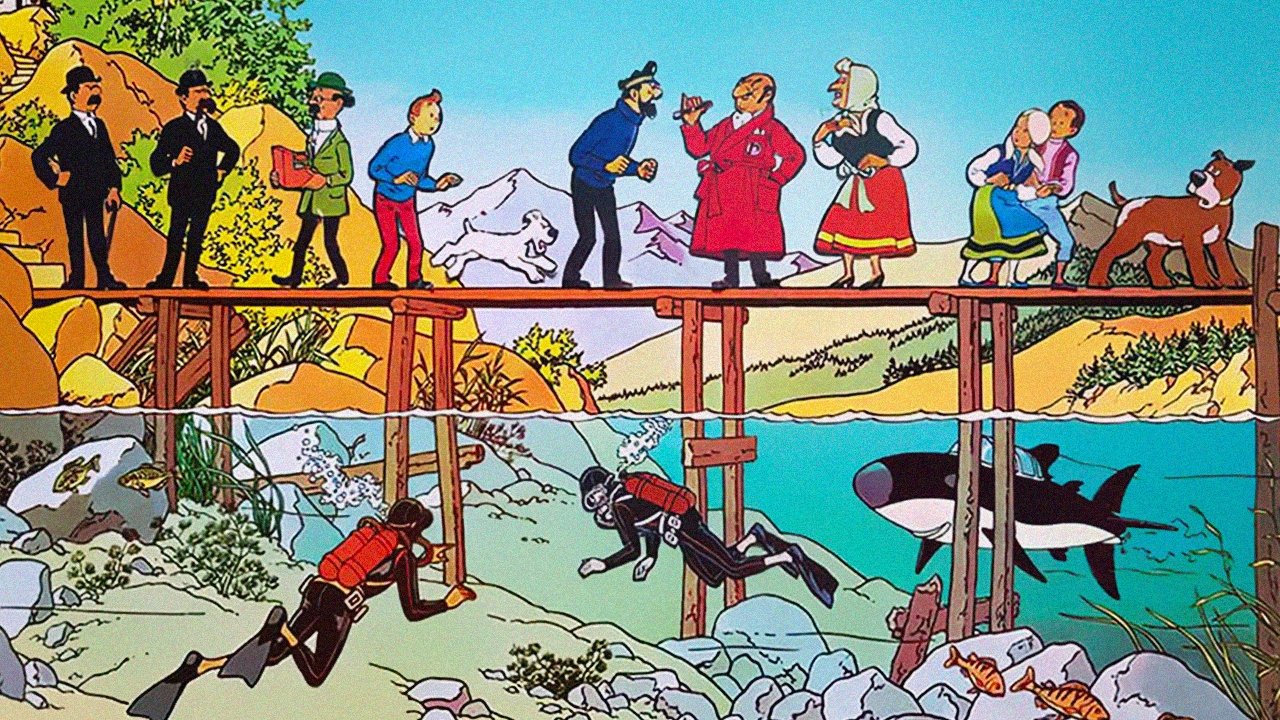 Тинтин и озеро акул (мультфильм, 1972)